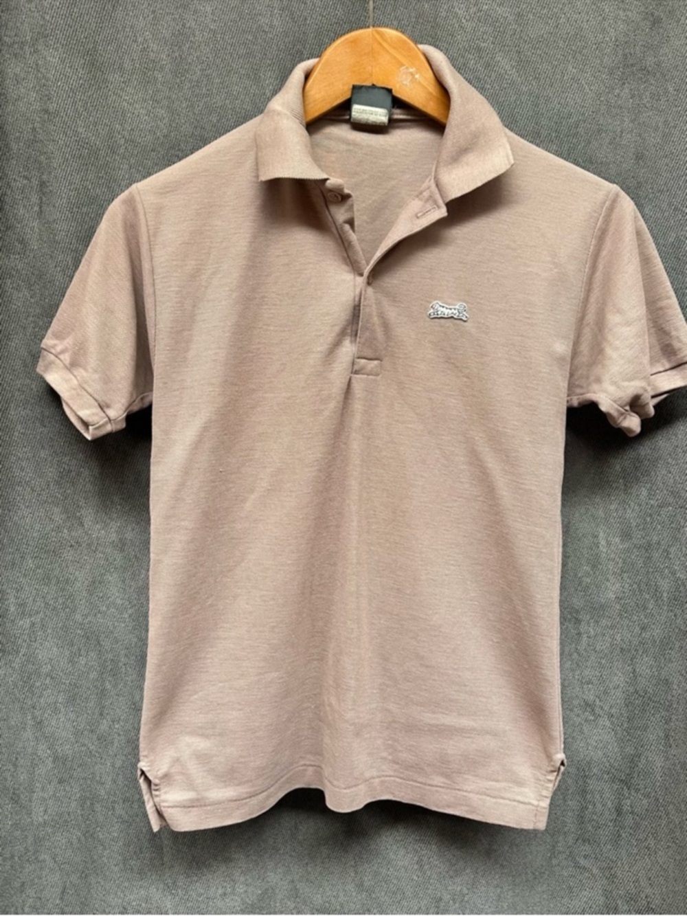 Vintage Le Tigre polo shirt women’s small tiger patch